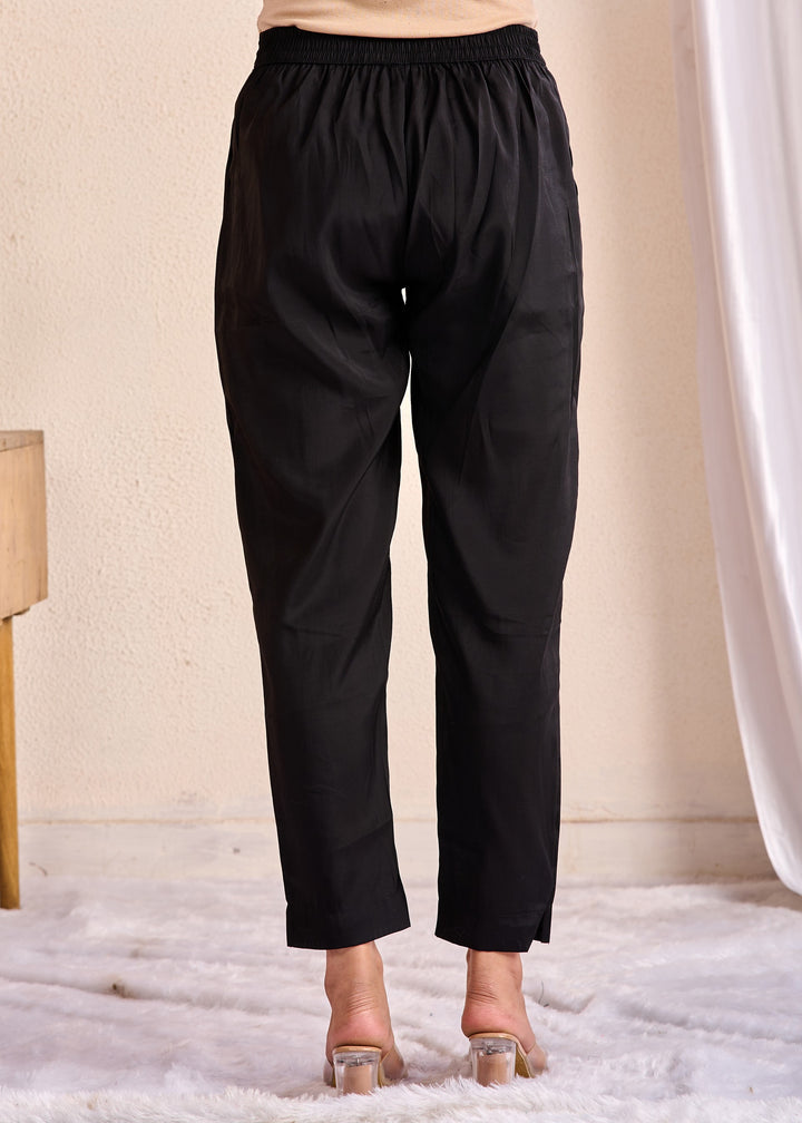 Cotton Ankle-Length Western Wear Pants - Stylish & Comfortable