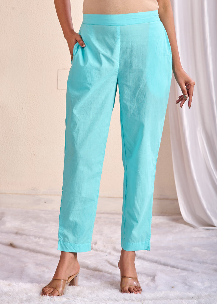 Cotton Ankle-Length Western Wear Pants - Stylish & Comfortable