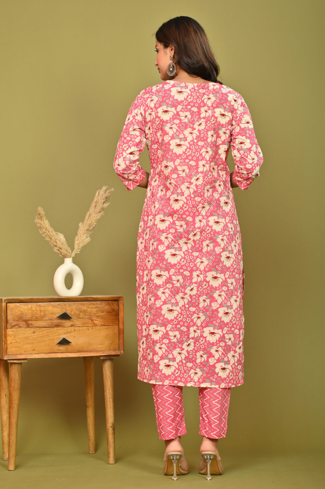 Graceful Hues Cotton Kurta Set
