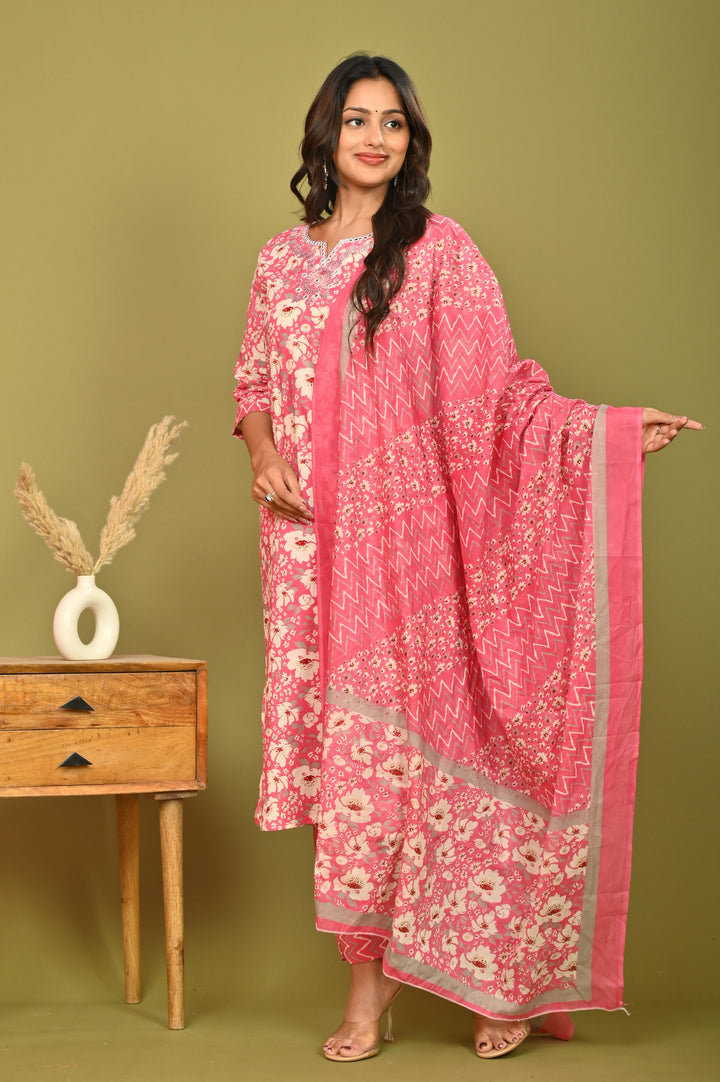 Graceful Hues Cotton Kurta Set